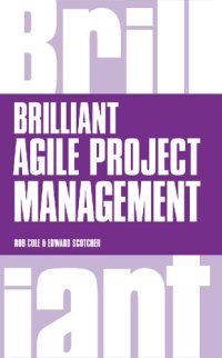 cover of the book Brilliant Agile Project Management