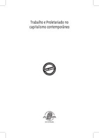 cover of the book Trabalho e proletariado no Capitalismo contemporâneo