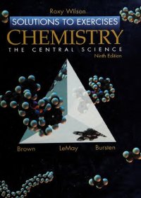 cover of the book Chemistry the Central Science: Solutions To Exercises