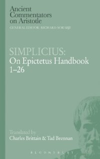 cover of the book Simplicius: On Epictetus Handbook 1-26