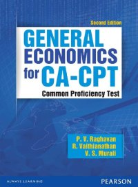 cover of the book General Economics For CA-CPT