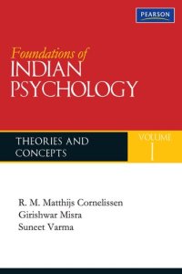 cover of the book Foundations Of Indian Psychology Theories & Concepts Vol 1