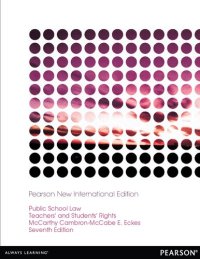 cover of the book Public School Law : Teachers' and Students' Rights (Pearson New International Edition)