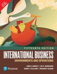 cover of the book International Business: Environments and Operations
