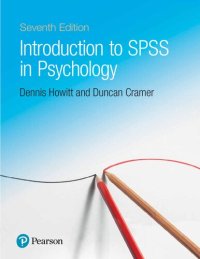 cover of the book Introduction to SPSS in Psychology