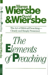 cover of the book The Elements of Preaching