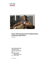 cover of the book Cisco IOS Configuration Fundamentals Command Reference