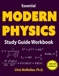 cover of the book ESSENTIAL MODERN PHYSICS Study Guide Workbook (with Full Solutions)