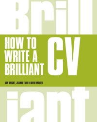 cover of the book How to Write a Brilliant CV (Brilliant Business)