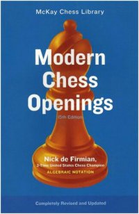 cover of the book Modern Chess Openings