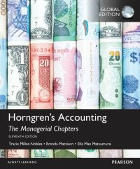 cover of the book Horngren's Accounting: The Managerial Chapters