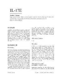 cover of the book IL-17E