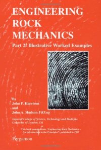 cover of the book Engineering rock mechanics: part 2, illustrative worked examples