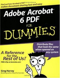 cover of the book Adobe Acrobat 6 PDF For Dummies