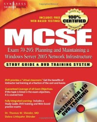 cover of the book MCSE Planning and Maintaining a Windows Server 2003 Network Infrastructure: Exam 70-293 Study Guide and DVD Training System