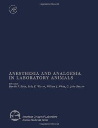 cover of the book Anesthesia and Analgesia in Laboratory Animals