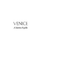 cover of the book VENICE: A MARITIME REPUBLIC