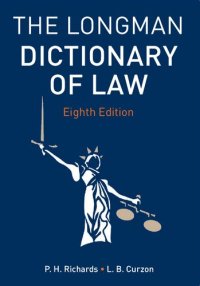 cover of the book Longman Dictionary of Law