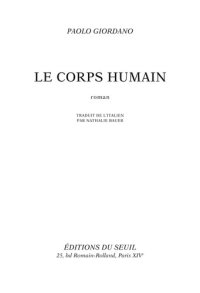 cover of the book Le corps humain