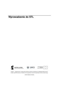 cover of the book Wprowadzenie do STL