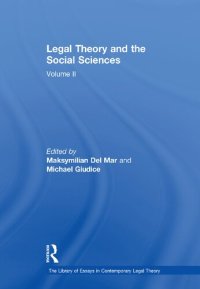 cover of the book Legal Theory and the Social Sciences, Volume II