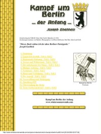 cover of the book Kampf um Berlin - Der Anfang