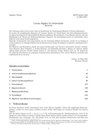 cover of the book Lineare Algebra für Informatiker