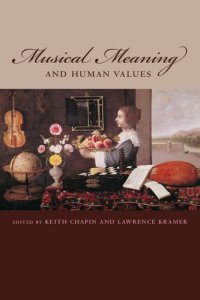 cover of the book Musical Meaning and Human Values