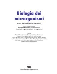 cover of the book Biologia dei Microrganismi