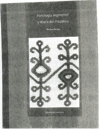 cover of the book Fonología segmental y léxica del mazahua