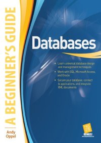 cover of the book Databases: A Beginner's Guide