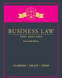 cover of the book Business law : text and cases.