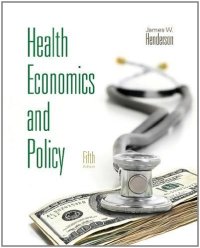 cover of the book Health Economics and Policy