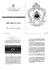 cover of the book THE LIBYAN FLAG & The National Anthem