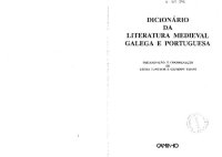 cover of the book Dicionário da literatura medieval galega e portuguesa