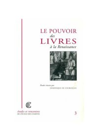 cover of the book Le pouvoir des livres à la Renaissance