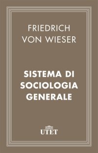 cover of the book Sistema di sociologia generale