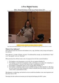 cover of the book RMS - Richard M Stallman of GNU.org at Nantou Taiwan 2014