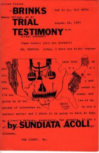 cover of the book Brinks Trial Testimony