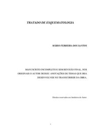 cover of the book Tratado de Esquematologia