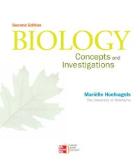 cover of the book Biology : concepts and investigations