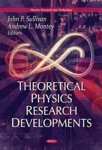 cover of the book theoretical physics research developments