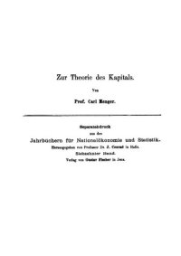 cover of the book Zur Theorie des Kapitals