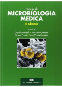 cover of the book Principi di microbiologia medica