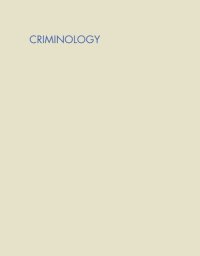 cover of the book Criminology