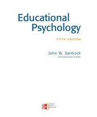 cover of the book Educational psychology