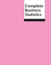 cover of the book Complete business statistics