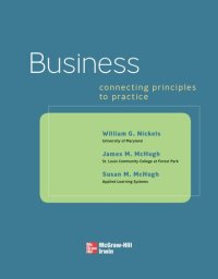 cover of the book Business : connecting principles to practice