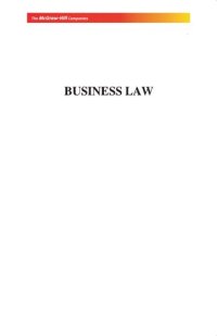 cover of the book Business Law