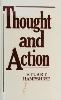 cover of the book Thought and Action